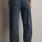 Nomad High Rise Barrel Utility Jeans