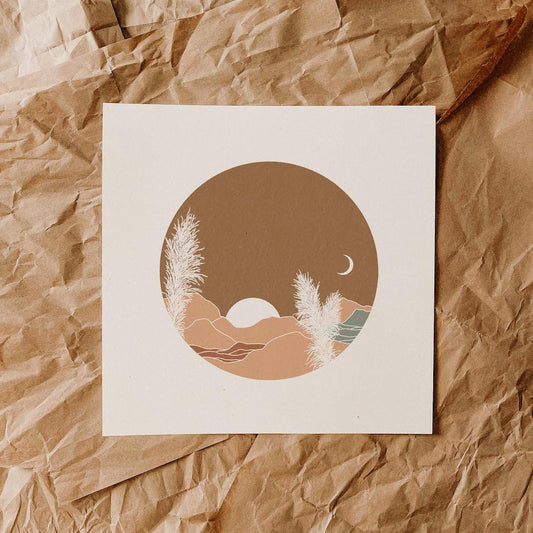 Dusk Print 12x12