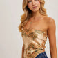 Paisley Bandana Tube Top