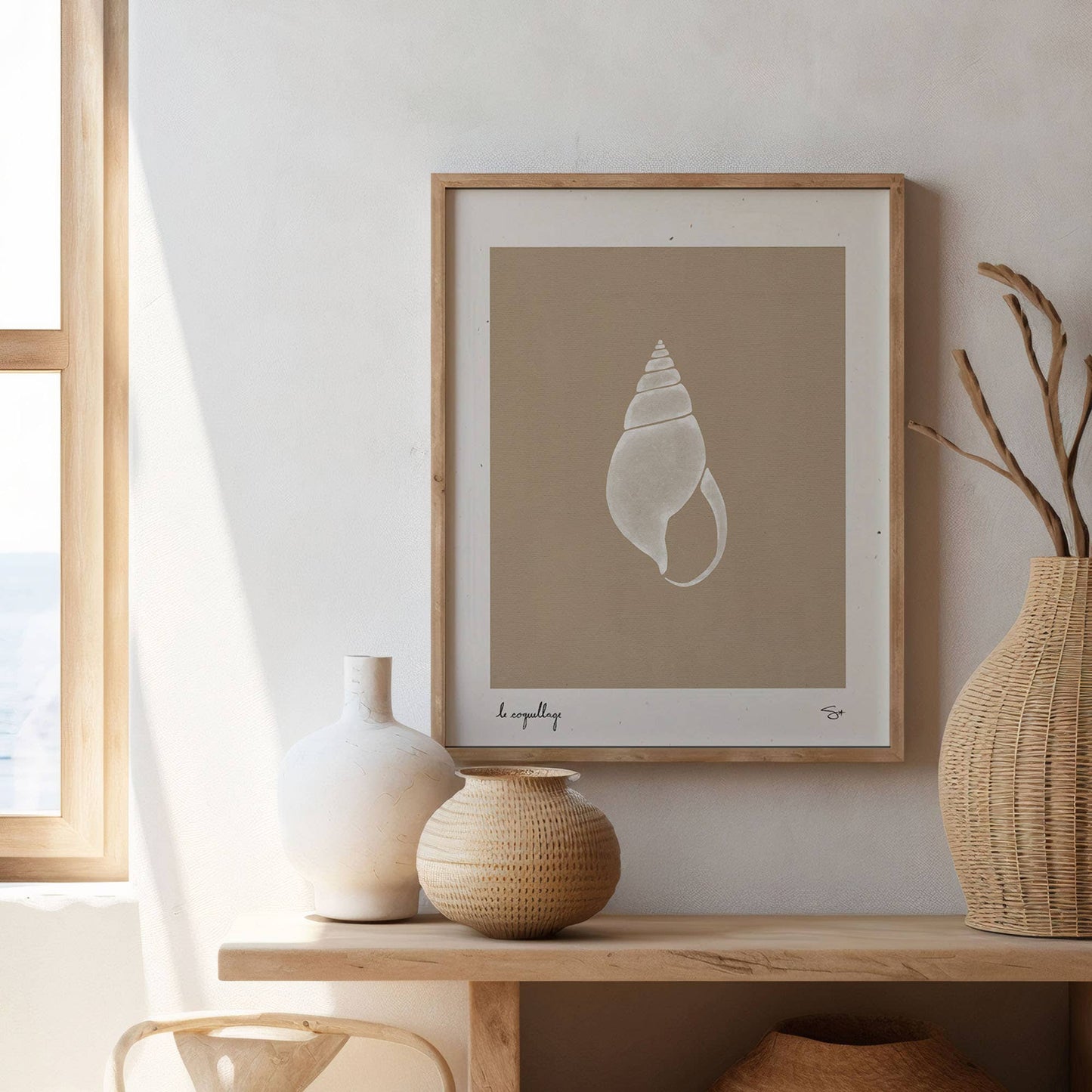 Sea Shell 2 | Seashell Art Print