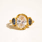 Chamonix 18K Gold Non-Tarnish Vintage Statement Trio Ring