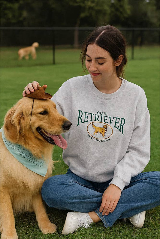 Stay Golden Retriever Club Sweatshirt