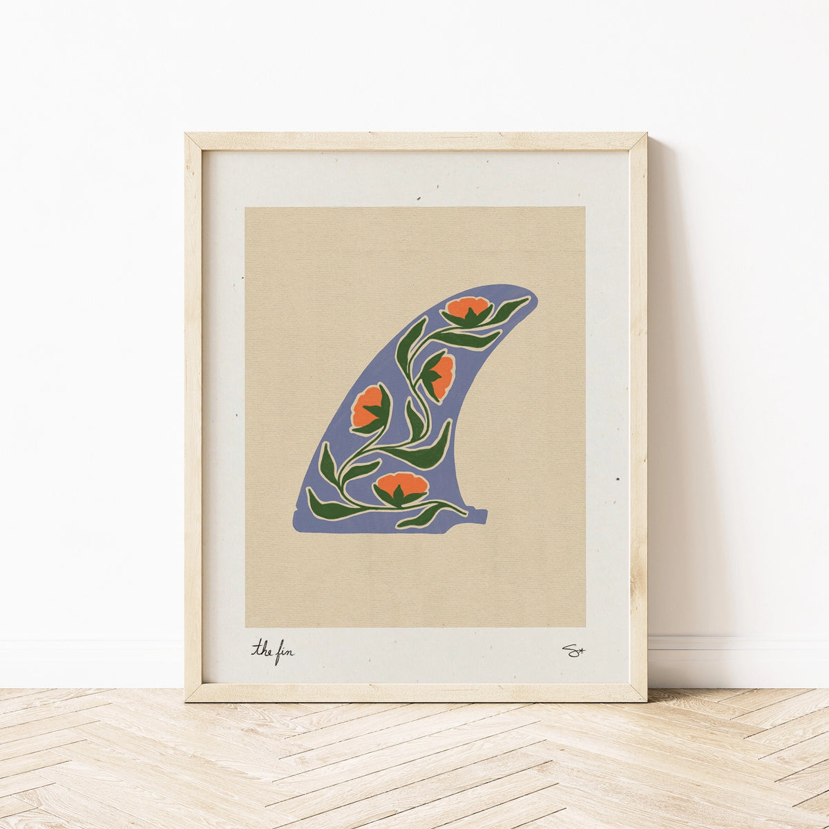 Fin Garden 3 | Surf Inspired Print