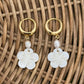 Floral Drift Earrings - Gold