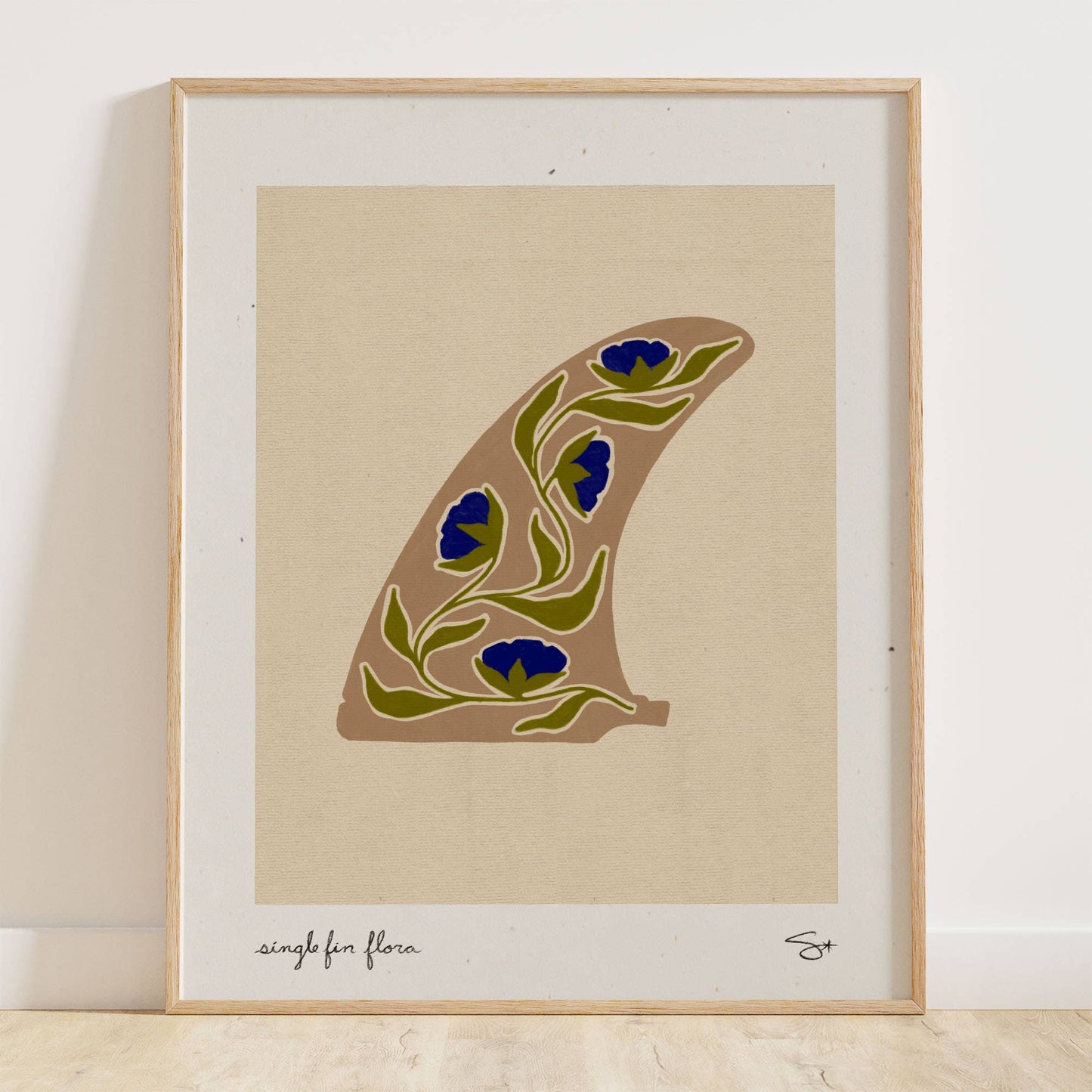 Fin Garden 4 | Surf Inspired Print