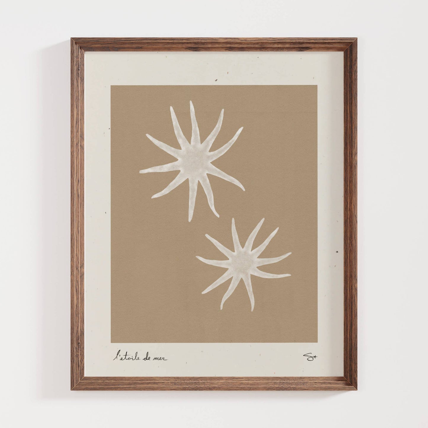 Sea Star 1 | Seashell Art Print