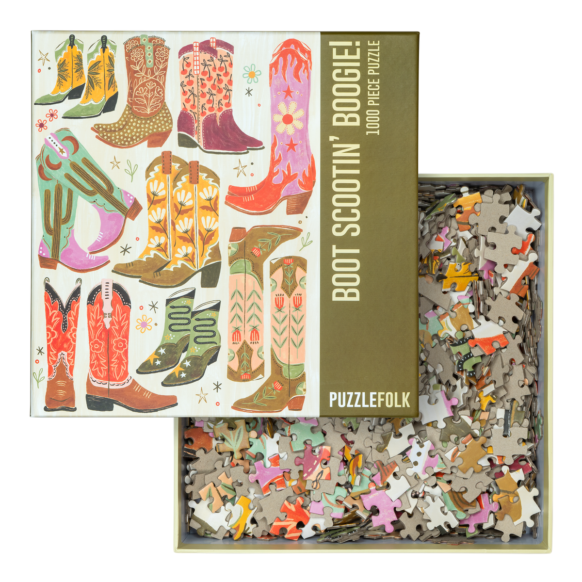 Boot Scootin' Boogie! 1000 Piece Puzzle
