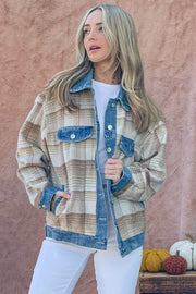 Rosie Brushed Plaid Jacket