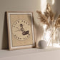 Live Fast Surf Slow | Surf Cowboy art print