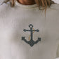 Coastal Anchor Knit Sweater