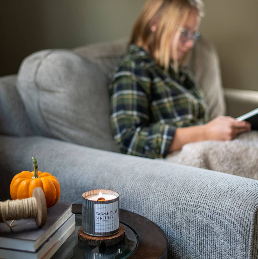 Sunkissed Rustic Wood Wick Candle