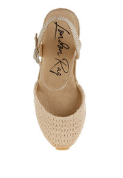 Sandales espadrilles en raphia Lathan