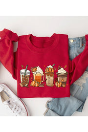 Fall Drinks Sweatshirt