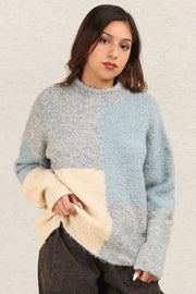 Cindy Color Block Sweater