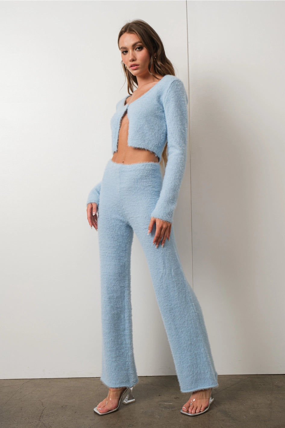 Loretta Fuzzy Knit Pants