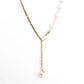 My Sister's Cottage | Waterproof | Freshwater Cultured Pearl Lariat Necklace