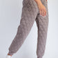 Fifer Quilted Jogger Pants