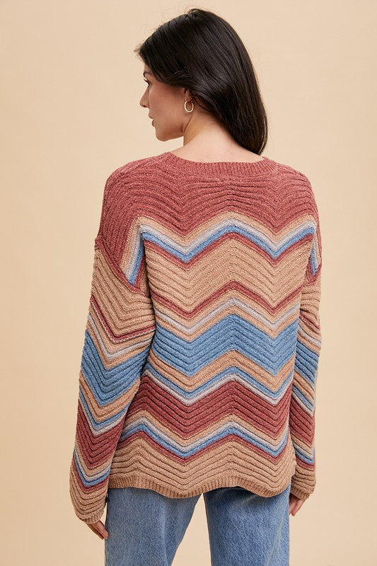 Tillie Zig-Zag Sweater