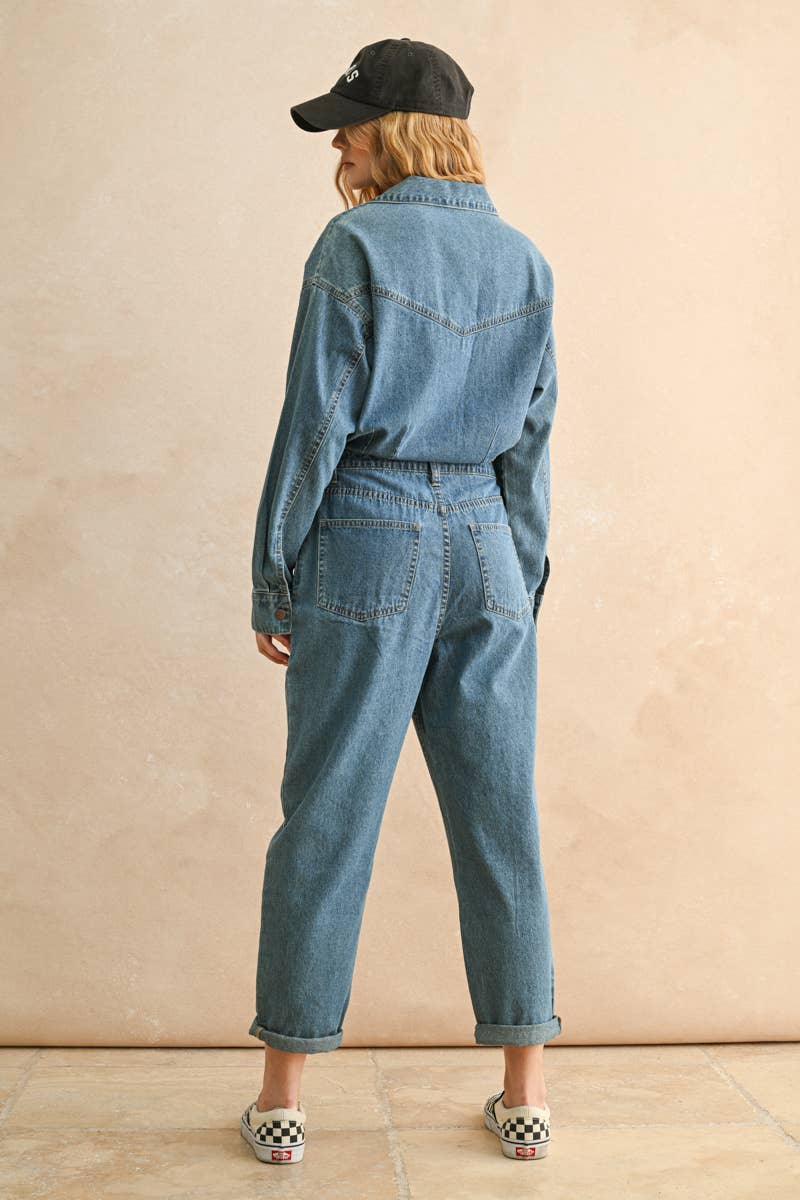 Waylon Denim Jumpsuit