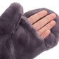C.C Faux Fur Mittens with Shepherd Lining