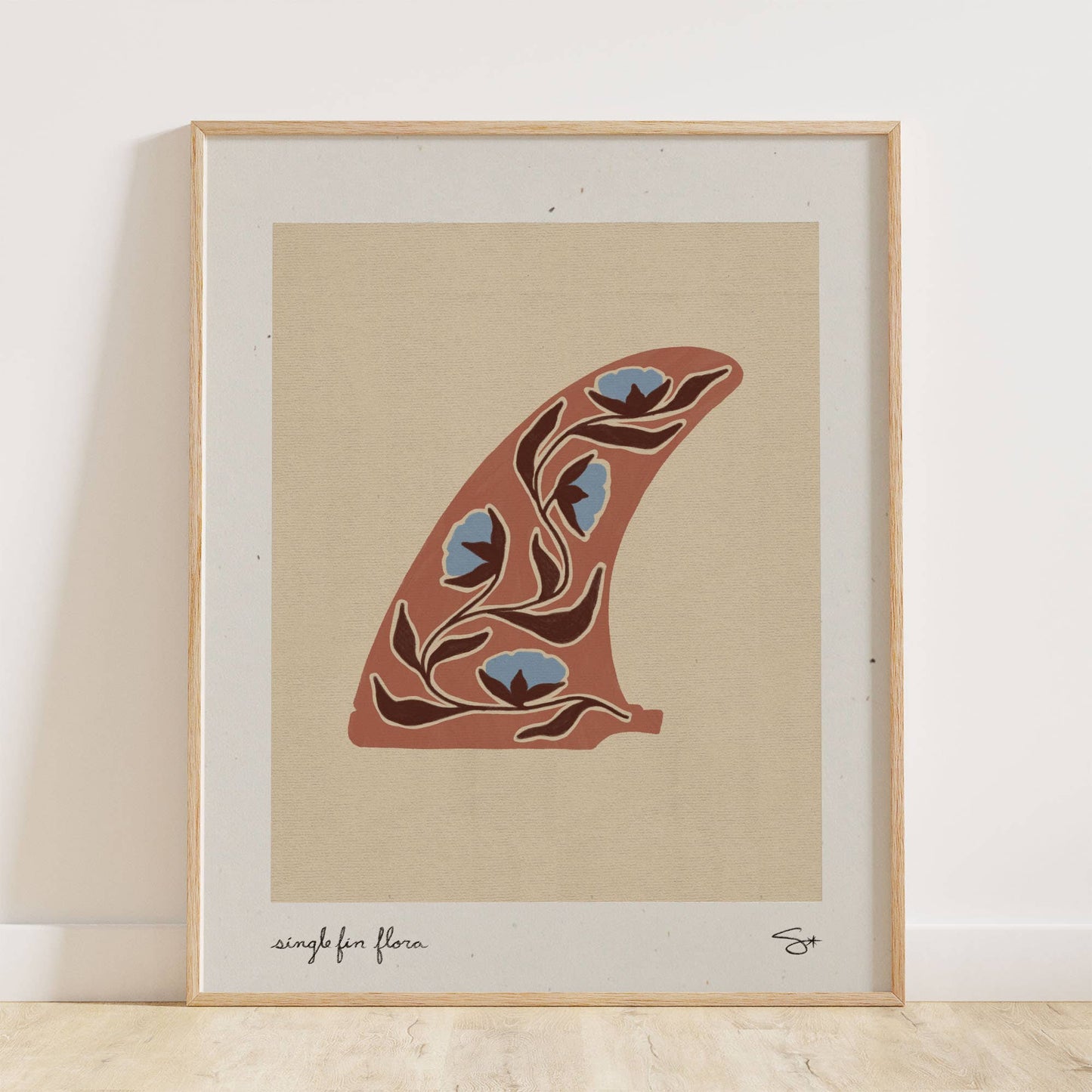 Fin Garden 2 | Surf Inspired Print