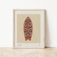 Surf Garden 2 | Surfboard Print