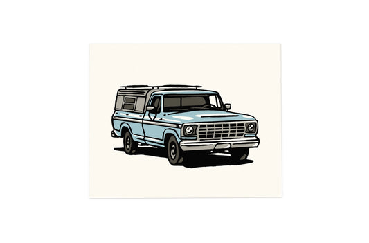 1980’s Ford F-Series Print - 8x10