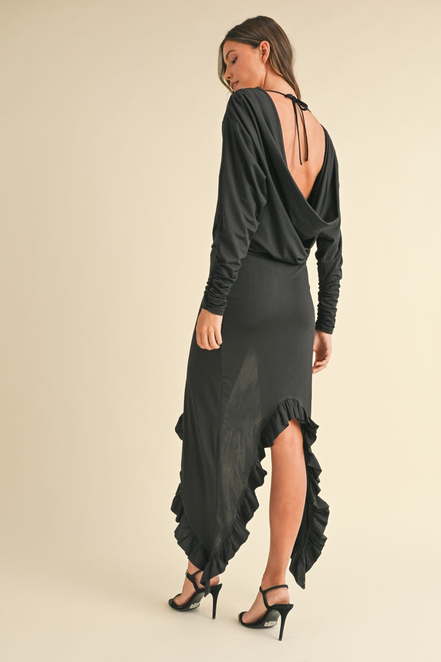 Diana Asymmetric Hem Dress