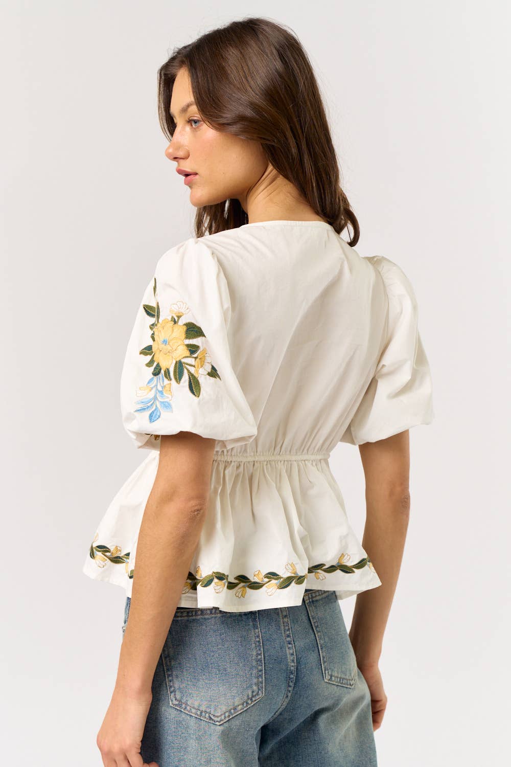 Alma Embroidered Blouse