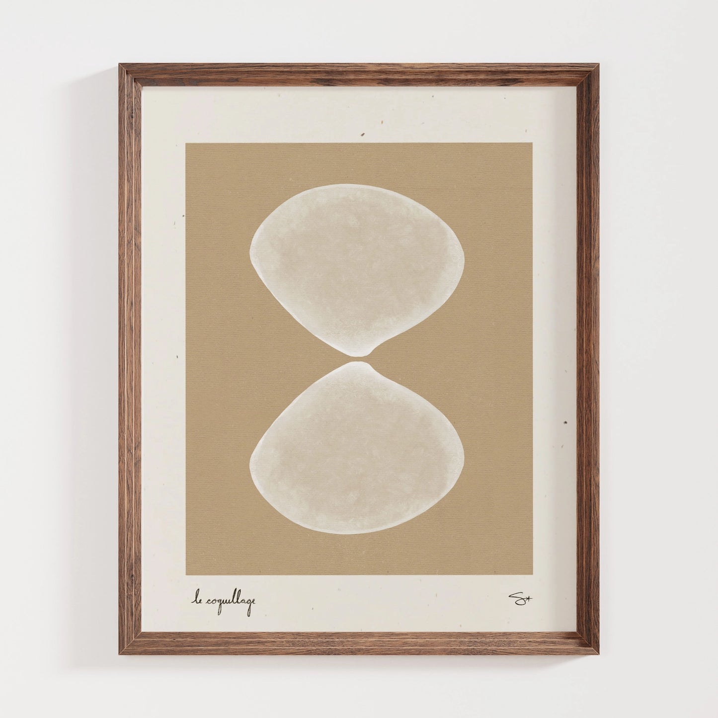 Sea Shell 1 | Seashell Art Print