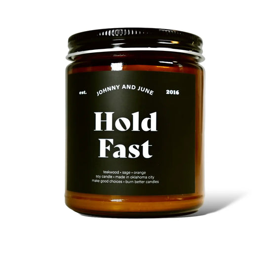 Hold Fast 8oz Soy Candle