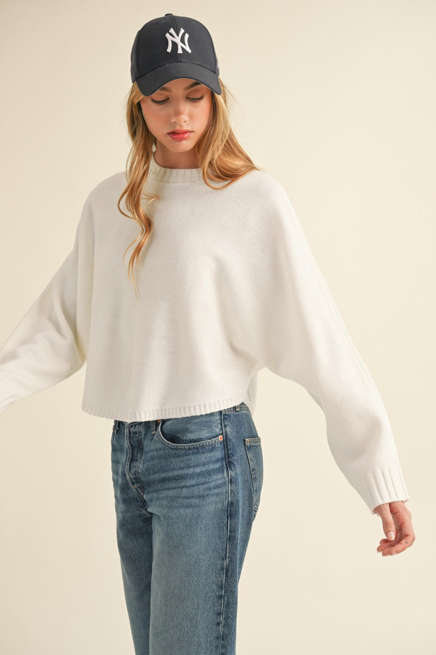 Lindsay Cropped Sweater