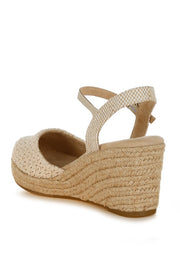 Sandales espadrilles en raphia Lathan