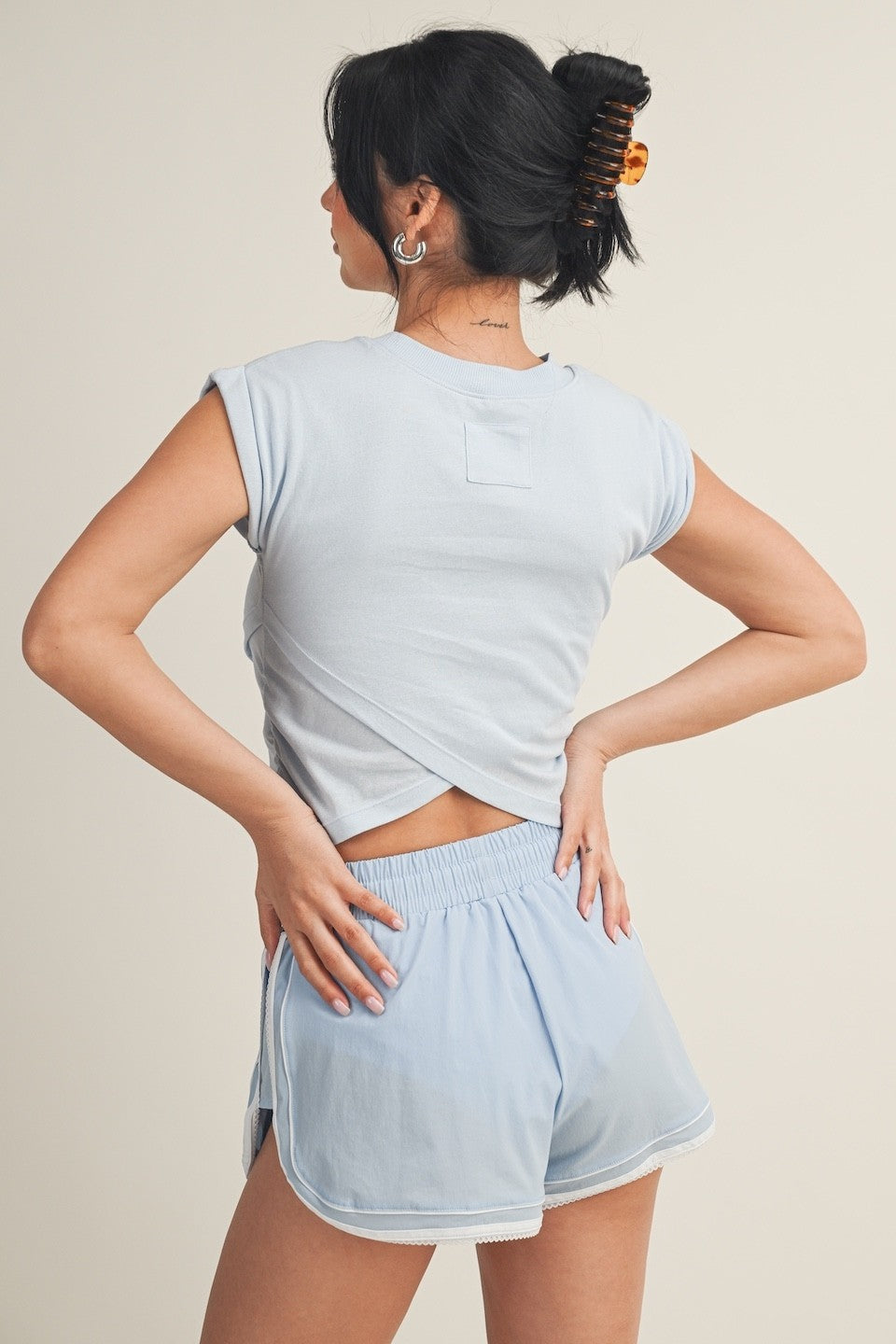 Rocky Slub Crossover Tee