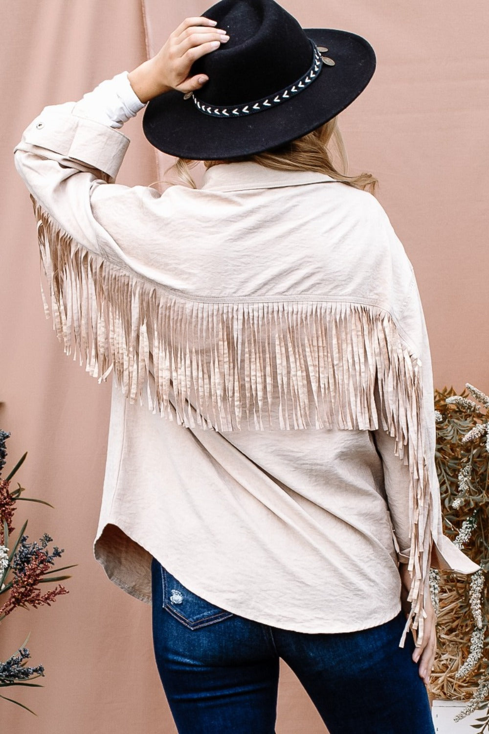 Deanna Fringe Shacket