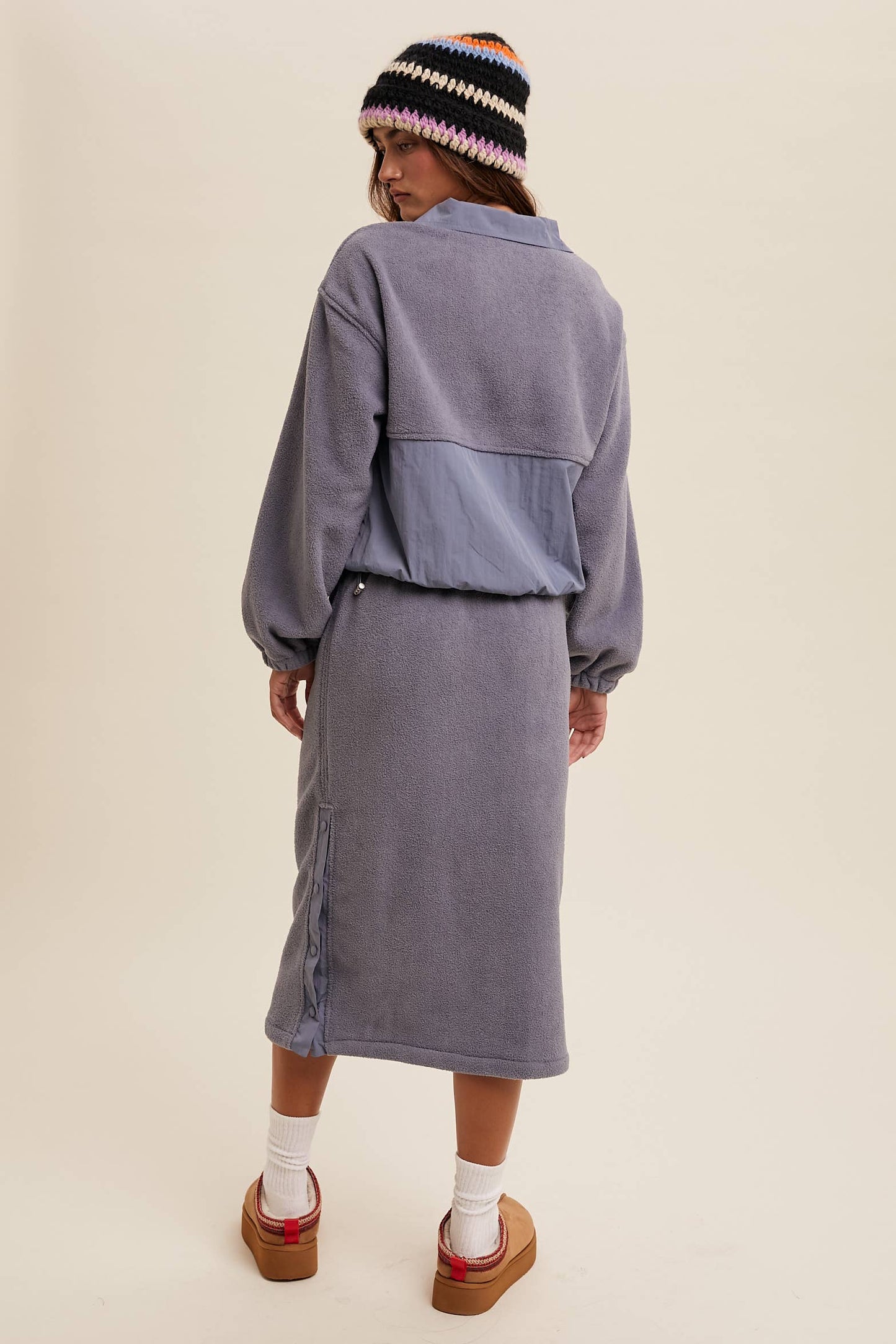 Janie Fleece Pullover Jacket