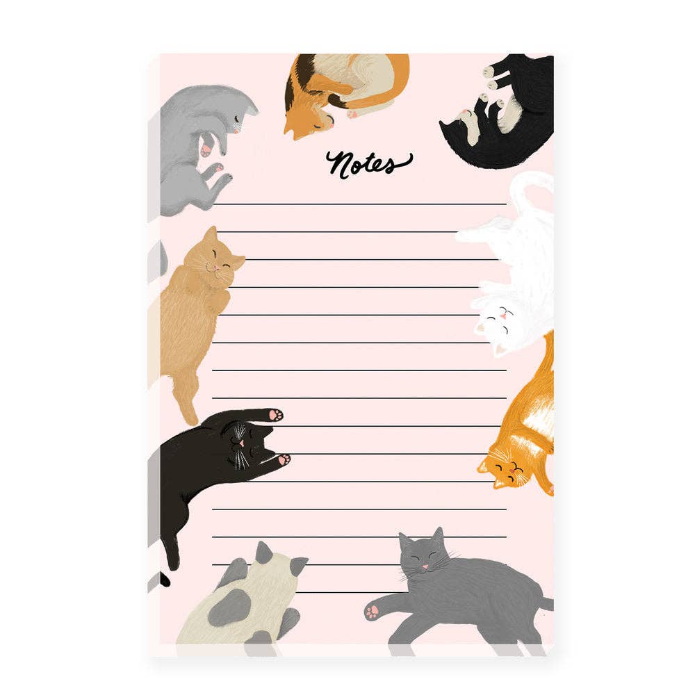 Cat Lovers Notepad