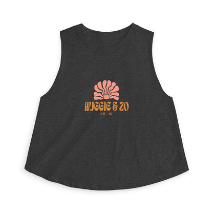 Retro Sun Crop Tank Top