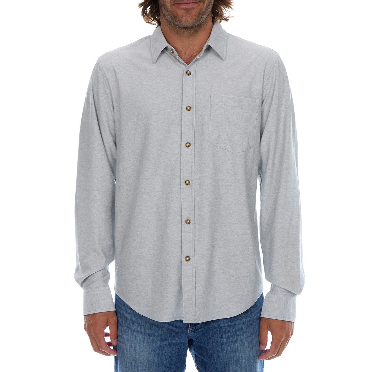Alden Light Weight Stretch Pique Shirt