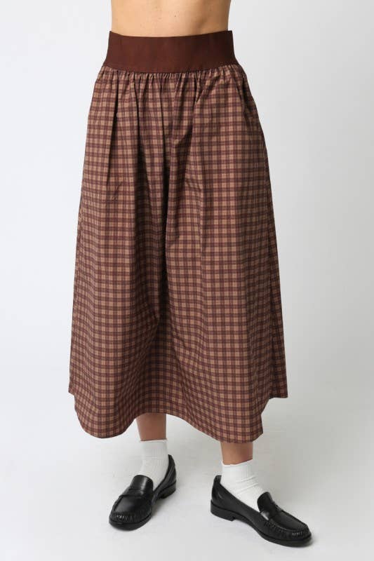 Bella Gingham Skirt