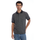 Owen Jacquard Short Sleeve Ribbed Polo - Black