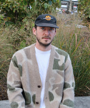 Good Days - Camo Mohair Cardigan