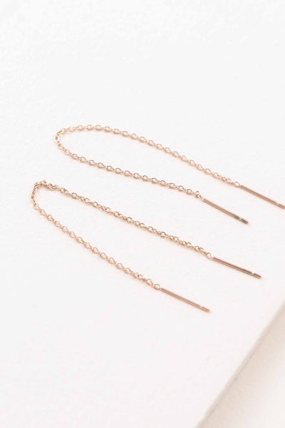 Mini Needle Drop Earrings