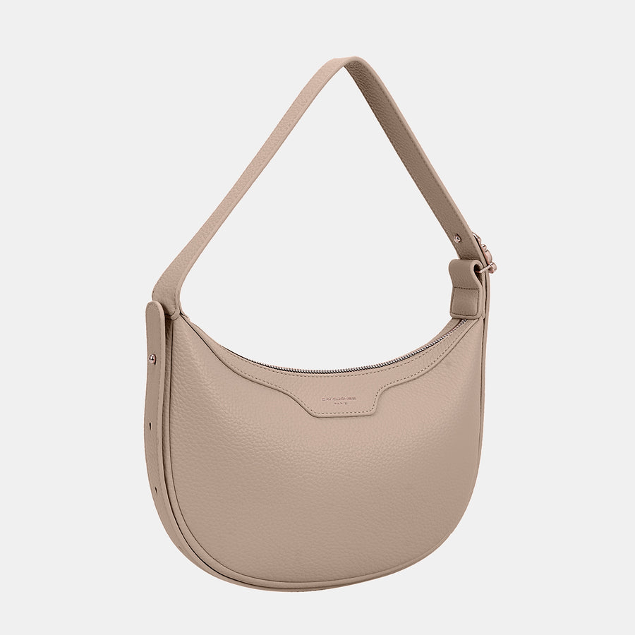 Sac à bandoulière en cuir synthétique David Jones 