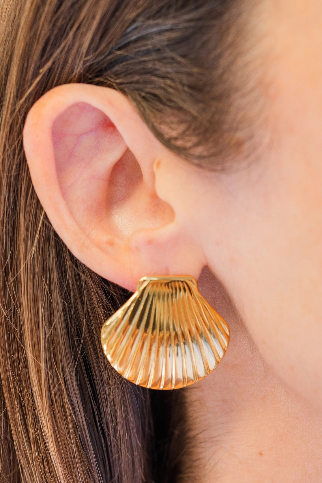 My Sister's Cottage | Waterproof | Statement Shell Earrings