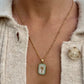 Green Palms Necklace | Waterproof Beach Jewelry