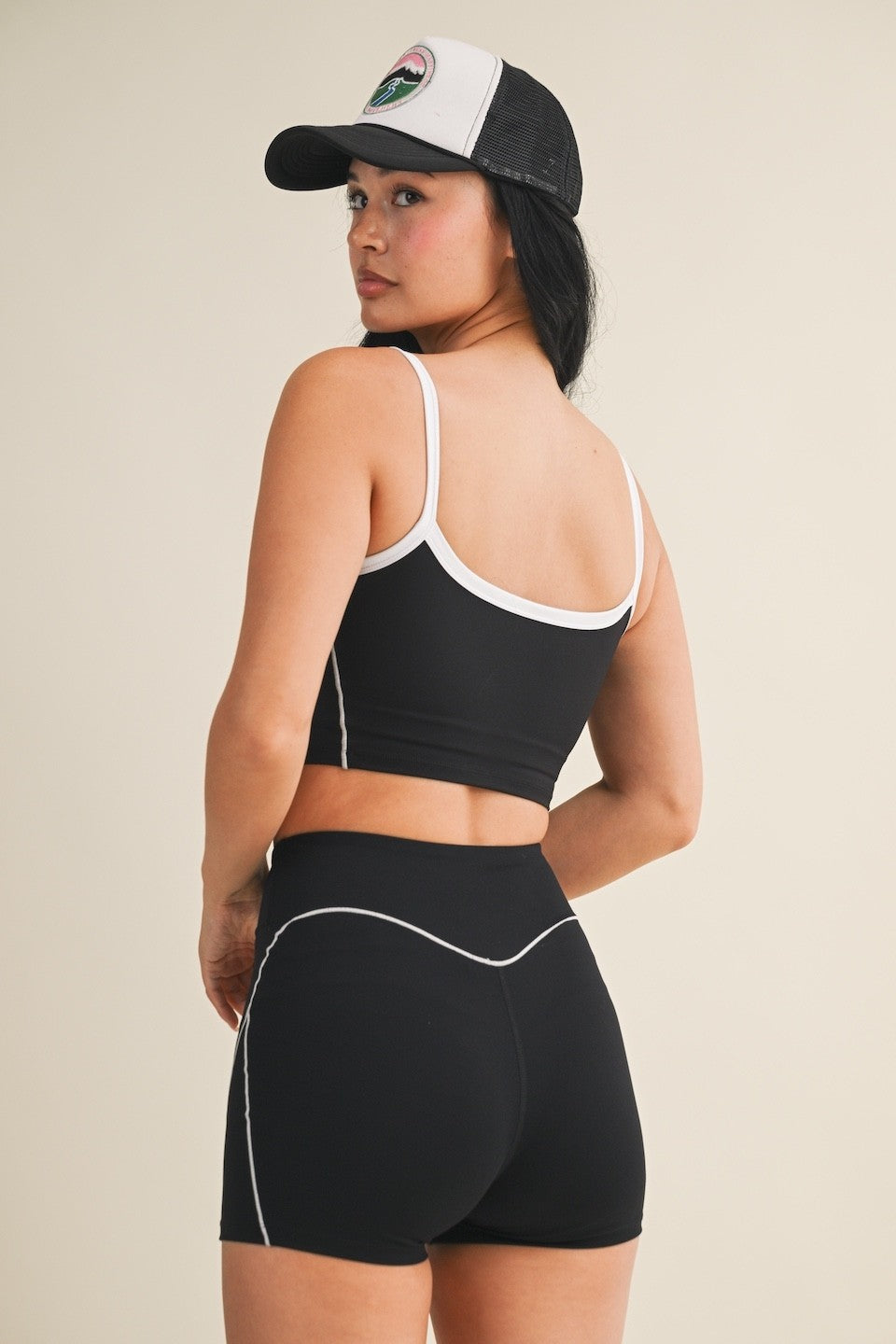 Jaymes Contrast Contour Top
