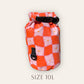 Paloma Checkered Dry Bag