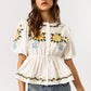 Alma Embroidered Blouse