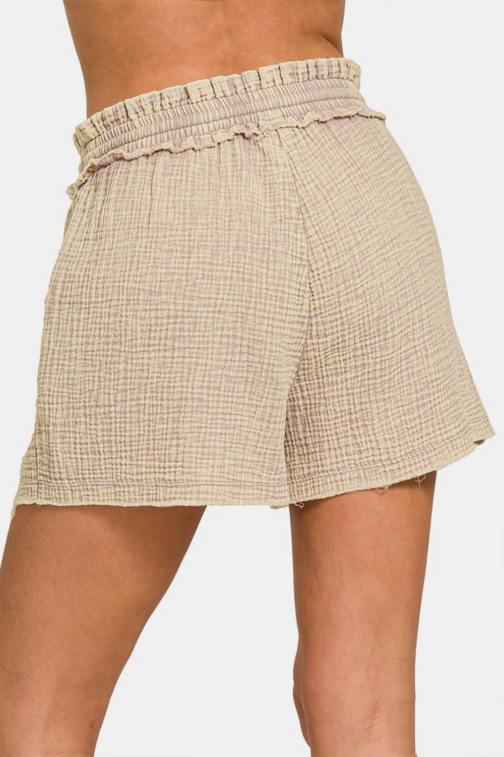 Southside Frayed Hem Shorts